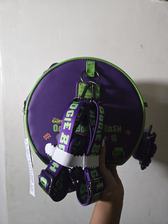 Loungefly Green & Purple Oogie Boogie Round Backpack main image 5